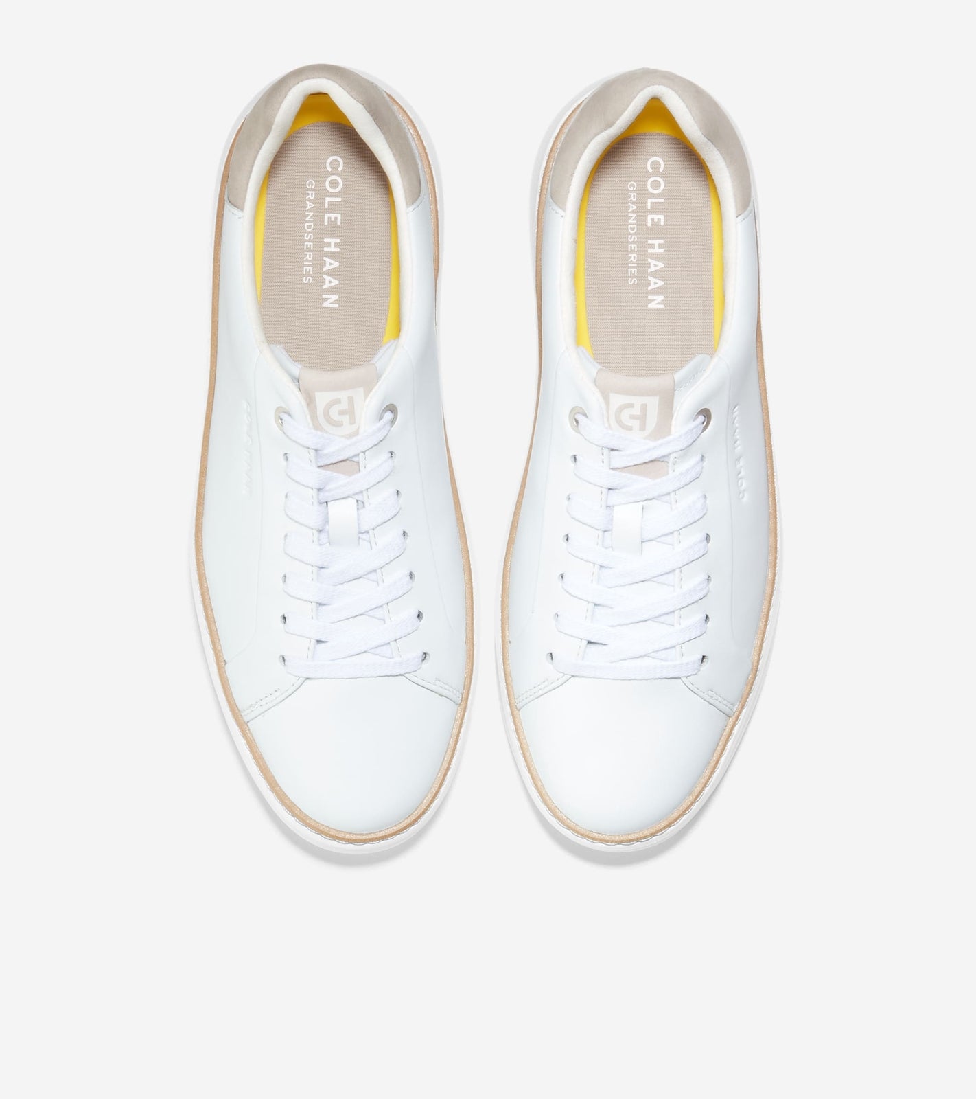 Cole Haan Women's GrandPrø Topspin Sneaker W24775 White-Dove